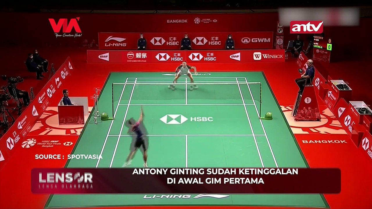Antoni Ginting Tak Mampu Tembus Pertahanan Axelsen