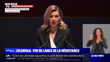 Olena Zelenska, Première dame et fer de lance de la résistance ukrainienne