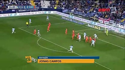 Málaga surpreende e bate o Valencia pelo Campeonato Espanhol