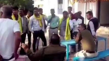 कटनी : निष्पक्ष जांच की मांग लेकर पहुंचे थाने,लगाई न्याय की गुहार