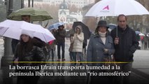 La borrasca 'Efraín' dejará en España fuertes vientos, lluvia, frío y oleaje