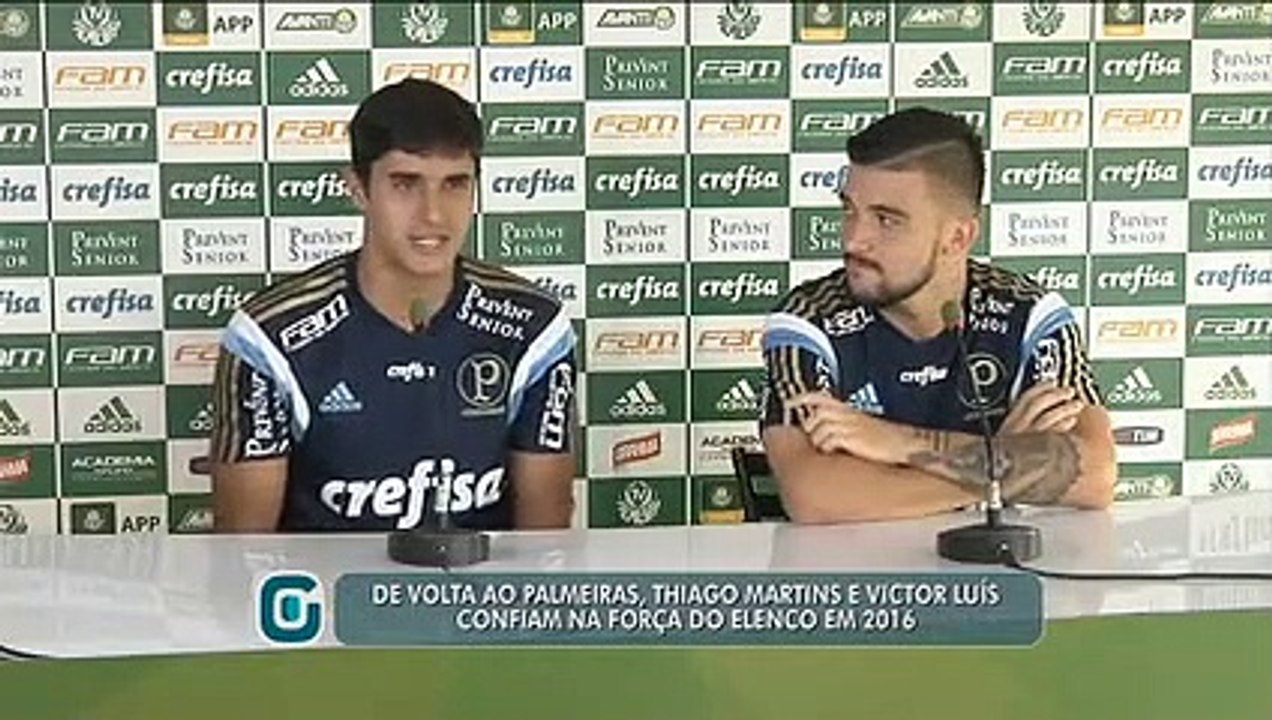 Fim das novelas, Palmeiras fecha com Jean e Rafael Marques