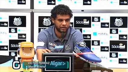 Veja como foi a entrevista coletiva com Victor Ferraz