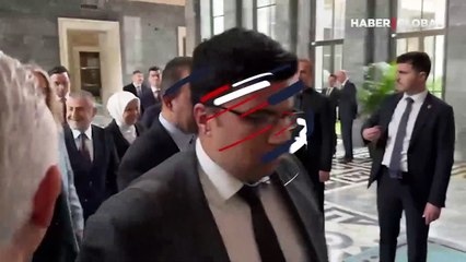 Nureddin Nebati'ye Meclis'in girişinde EYT soruldu