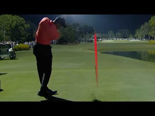 Download Video: Tiger Woods nearly drives first green in The Match makes easy birdie