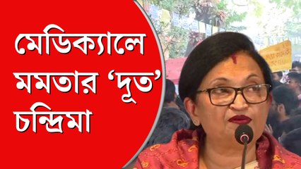 অনশনে অসুস্থ পড়ুয়া, দেখে গেলেন চন্দ্রিমা