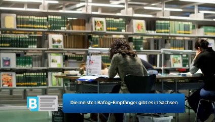 Die meisten Bafög-Empfänger gibt es in Sachsen