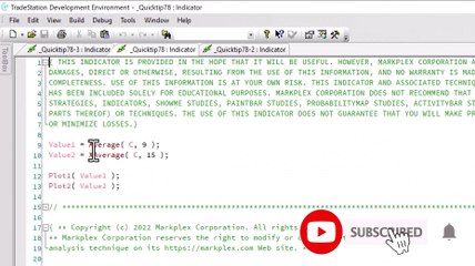 Quick-Tip 78 | Indicator plot formatting options