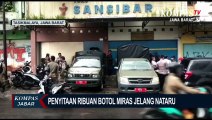 Penyitaan Ribuan Botol Miras Jelang Nataru