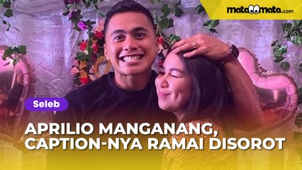 Aprilio Manganang Pamer Foto Bareng Istri usai Resmi Nikah, Caption-nya Ramai Disorot
