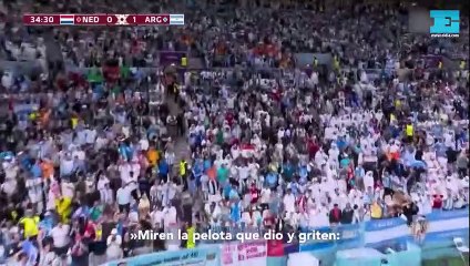 Emocionate de nuevo, el relato de la TV italiana del mágico pase de Messi para el gol de Molina