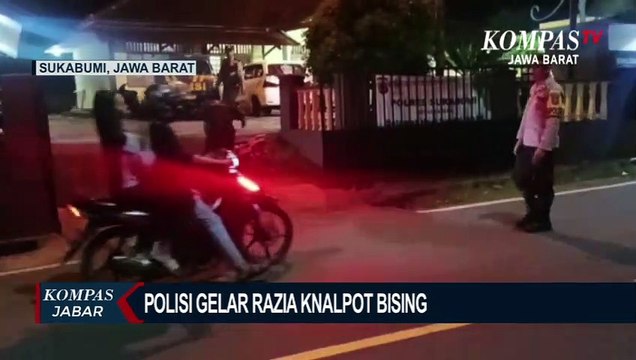 Knapot Bising Bikin Pusing! Polisi Rajin Razia