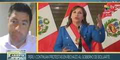 Gobierno de Dina Boluarte enfrenta rechazo popular y crisis política