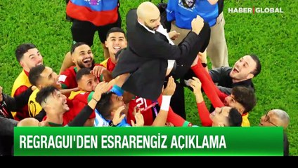 Portekiz maçı için Fas Teknik Direktörü'nün kapısını çalan gizemli isim kim?