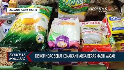 Harga Beras Terus Naik, Diskopindag Kota Malang Sebut Masih Batas Wajar