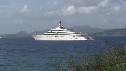 Abramoviç'in lüks yatı "Eclipse" Bodrum'da