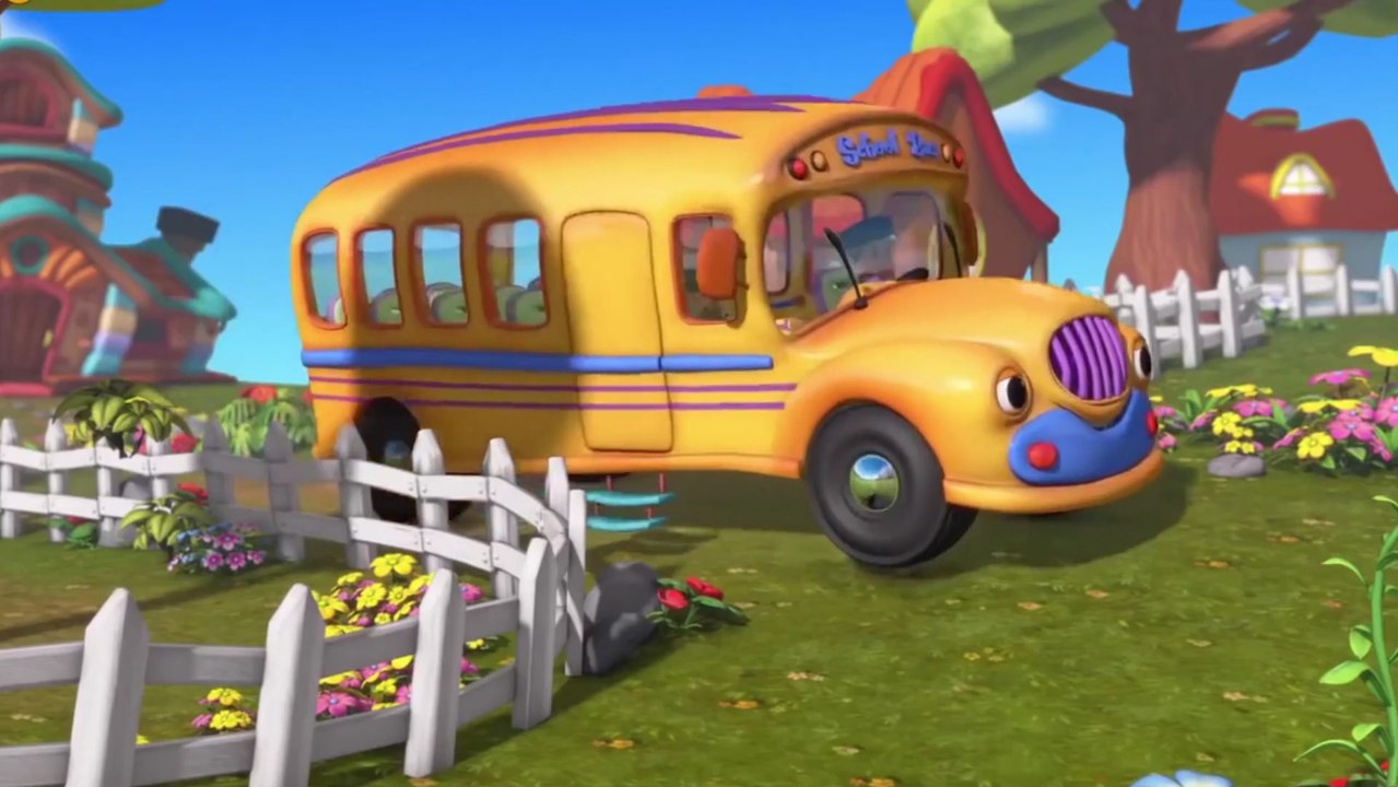 Wheels On The Bus | Nursery Rhyme | Funny Kids video