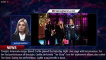 Brandi Carlile Took It Back With A Performance Of 'The Story' On 'SNL' - 1breakingnews.com