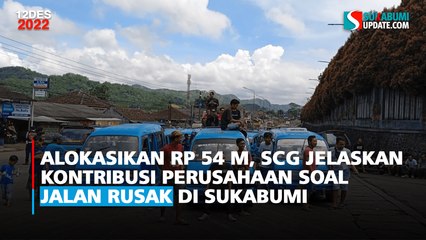 Alokasikan Rp 54 M, SCG Jelaskan Kontribusi Perusahaan Soal Jalan Rusak di Sukabumi