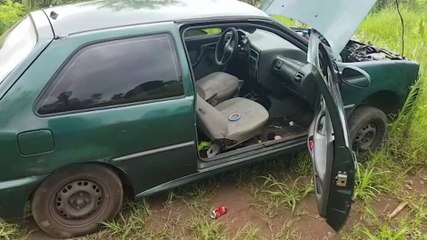 Gol com alerta de furto é recuperado no Bairro Santa Cruz