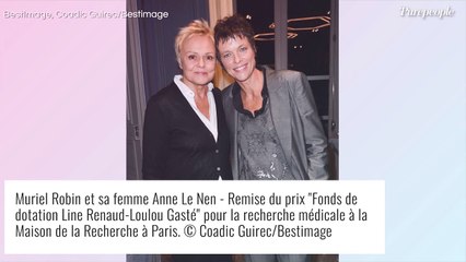 "Ton départ est insupportable": Muriel Robin et sa femme Anne ont le coeur brisé, mort d'un être cher