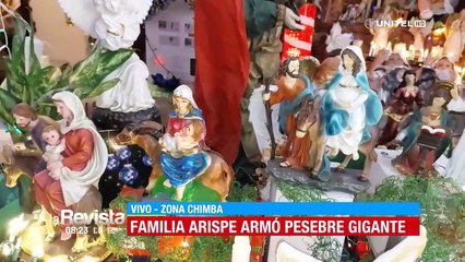 Impresionante pesebre incluye lugares representativos de Bolivia 