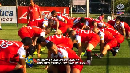 Após ser apresentado, Muricy inicia os treinos com o elenco
