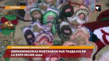 Emprendedoras mostraron sus trabajos en la expo mujer 2022 - Melescas de sol