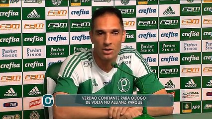 Verdão confiante para o jogo de volta no Allianz Parque