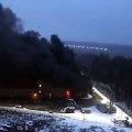 Centro comercial em Moscovo danificado após fogo. É o 2.º em poucos dias