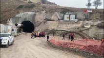 Kop Tüneli'nde göçük: 5 işçi yaralandı