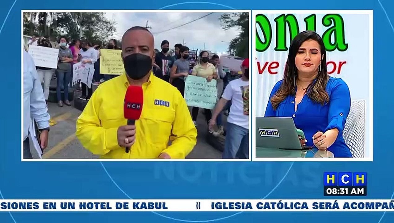 ¡Bloqueada la CA-5! Restauranteros del Lago de Yojoa se oponen a demolición de muelles