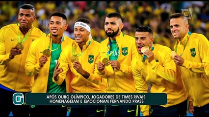 Prass exalta ouro olímpico, mas lamenta corte por lesão