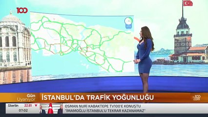 Ela Rumeysa Cebeci trafik istanbul canli tv100 12/12/2022
