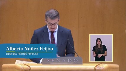 Alberto Núñez Feijóo: "Ninguna de estas decisiones tiene el aval de la mayoría social"