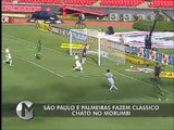 Assista aos melhores momentos do empate entre São Paulo e Palmeiras