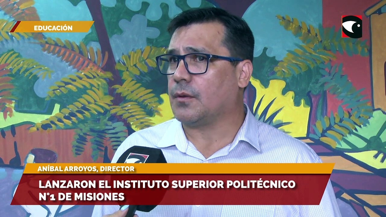 Lanzaron el Instituto Superior Politécnico n°1 de Misiones