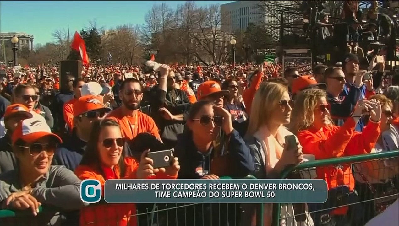Recepção dos Broncos, candidatura de Paris às Olimpíadas, Rio 2016, veja giro pelo mundo!