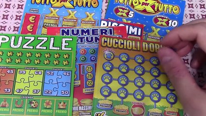 Gratta e Vinci con Puzzle, Cuccioli d'oro e...
