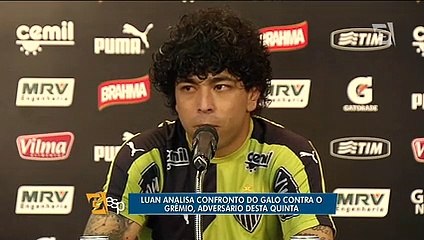 Luan analisa confronto do Galo contra o Grêmio, adversário desta quinta-feira