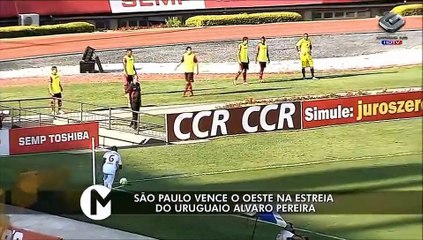 Assista aos melhores momentos de São Paulo e Oeste