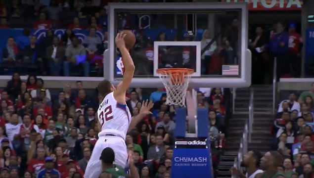 NBA History: Blake Griffin Poster Dunk vs. Boston in 2014