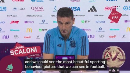 Argentina are not bad winners - Scaloni