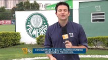 Sem Tóbio e Allione, Palmeiras fecha trabalhos
