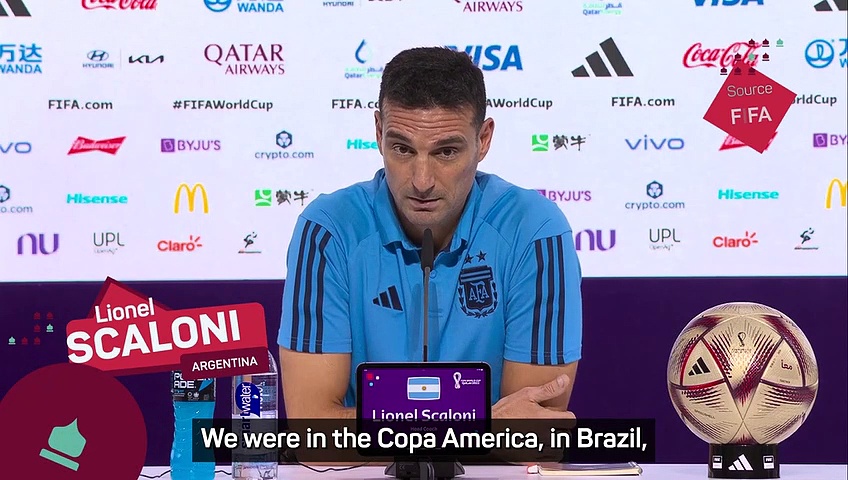 Argentina are not bad winners - Scaloni