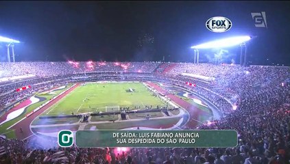 De saída Luis Fabiano anuncia sua despedida do São Paulo