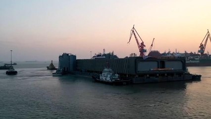 Çin'in Büyük Körfez Bölgesi'ndeki Mega Denizaltı Tünelinin İnşası Sürüyor