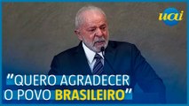 Lula chora durante discurso de diplomação no TSE