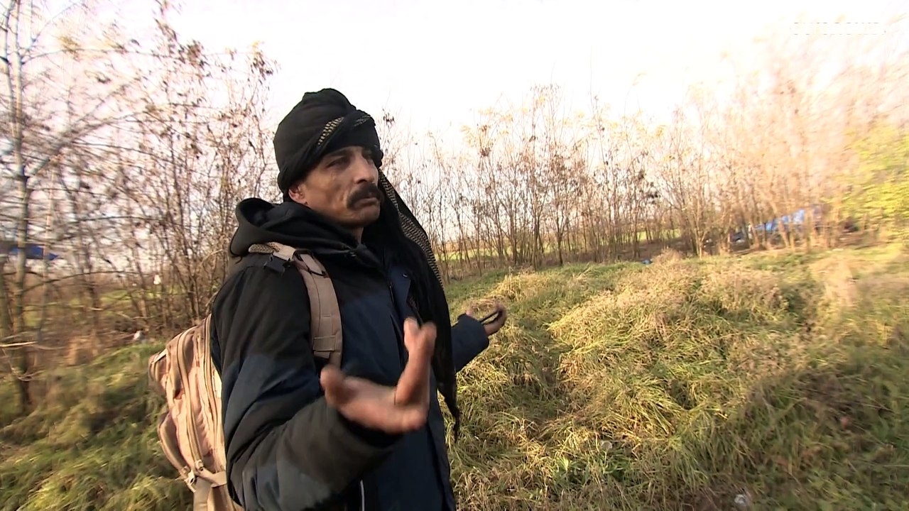 Hochgesicherte Grenze in Serbien: Migranten wollen in die EU