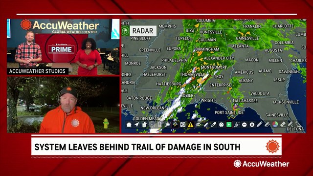 Hattiesburg faces flash flooding after hours of tornado-warned storms